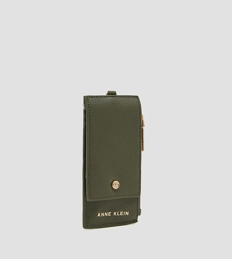آن كلاين Anne Klein Logo Detail Zippered Wallet